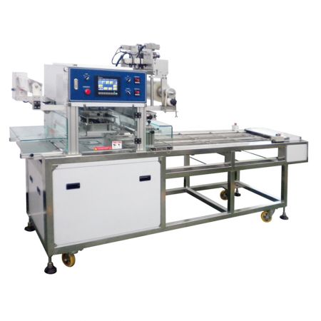 Continuous M.A.P container sealers - Continuous MAP Tray Sealing Machine PH-55 series